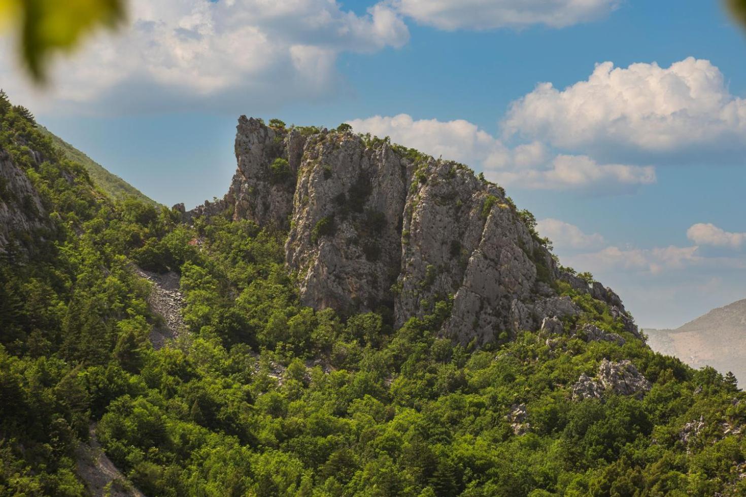 Mini Stone House Villa Omis Bagian luar foto